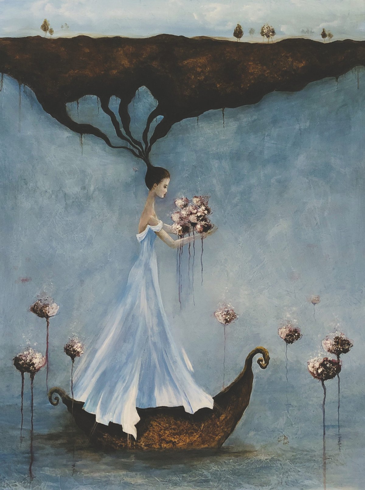 Eurydice — hand-finished print